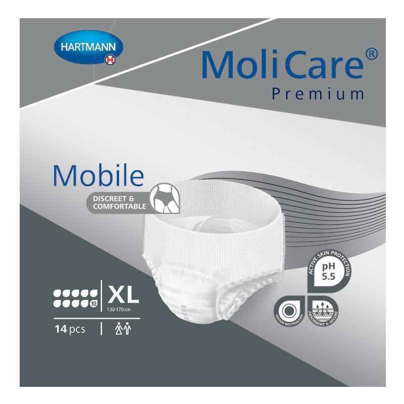 MoliCare Premium Mobile 10 Drops XL Waist 130-170cm 2757ml C56 915880